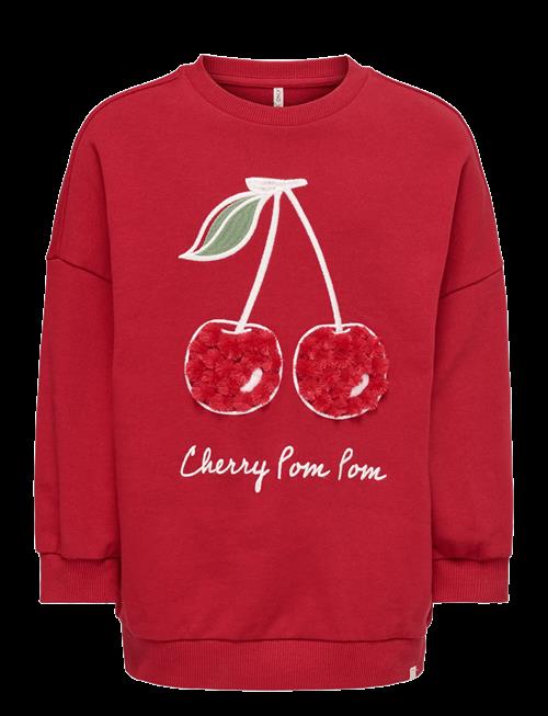 Kids Only | Kmgcherry L/S Ovz Oneck Printed Ub Swt | 92