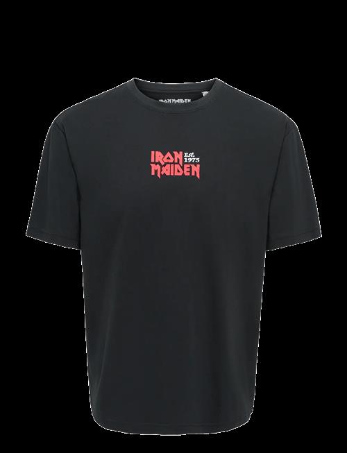 ONLY & SONS | Onsiron Maiden Life Rlx Ss Lic Tee | M