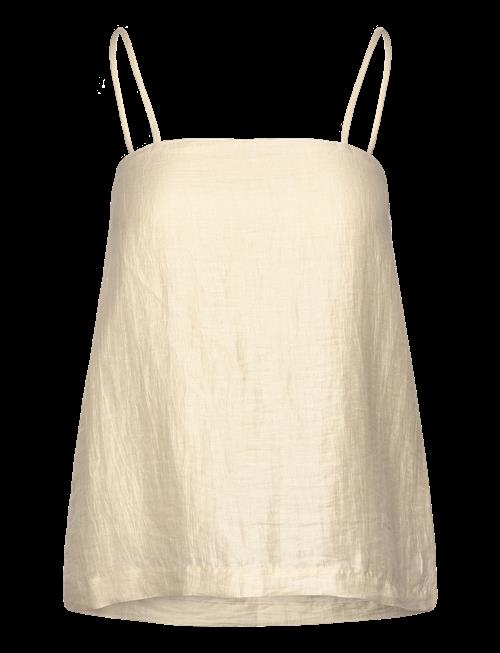 House Of Dagmar | Linen Strap Top | 34