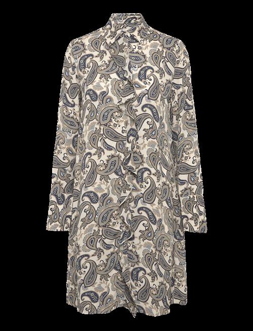 Gant | Paisley Print Ruffle Shirt Dress | 36