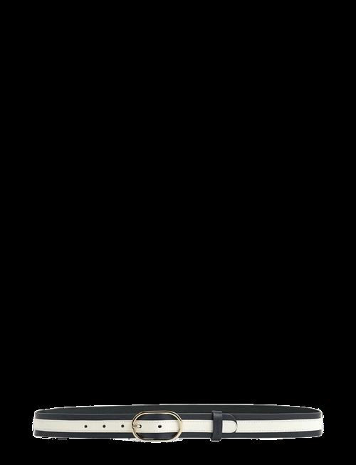 Gant | Stripe Leather Belt | 105