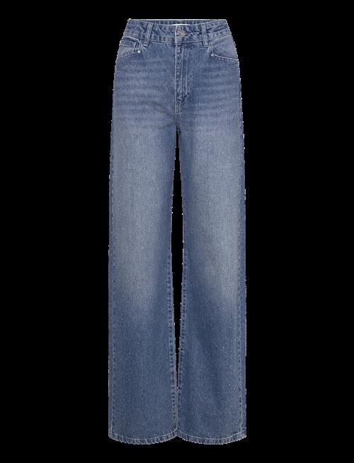 Dante6 | Dante6-Nuit Rhinestone Wide Leg Jeans | 25