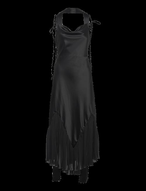 Malina | Poppy Pleat Detailed Slip Maxi Dress | XXL