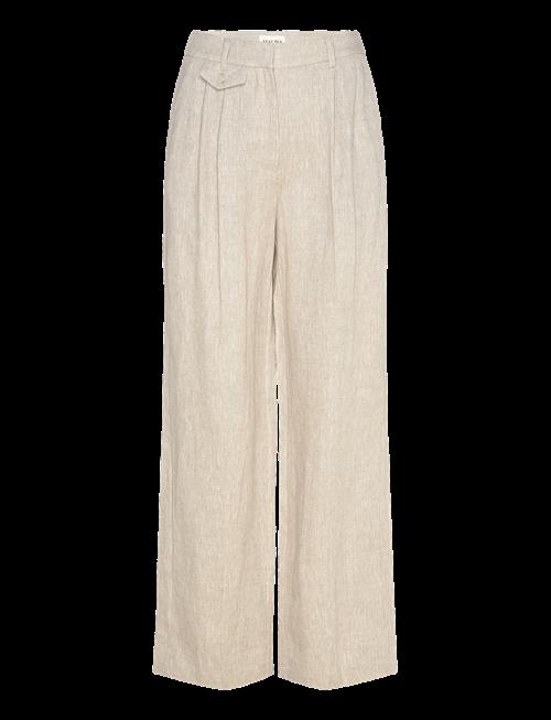 Malina | Yana Tailored Wide Linen Pants | 40