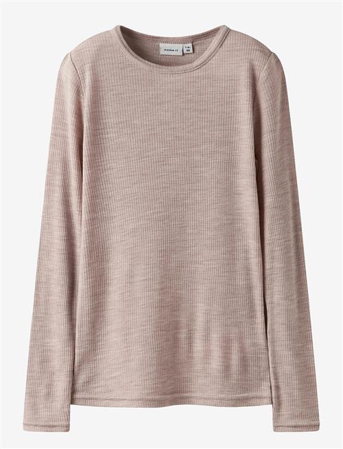 name it | Nknwax Wool Rib Ls Top | 116