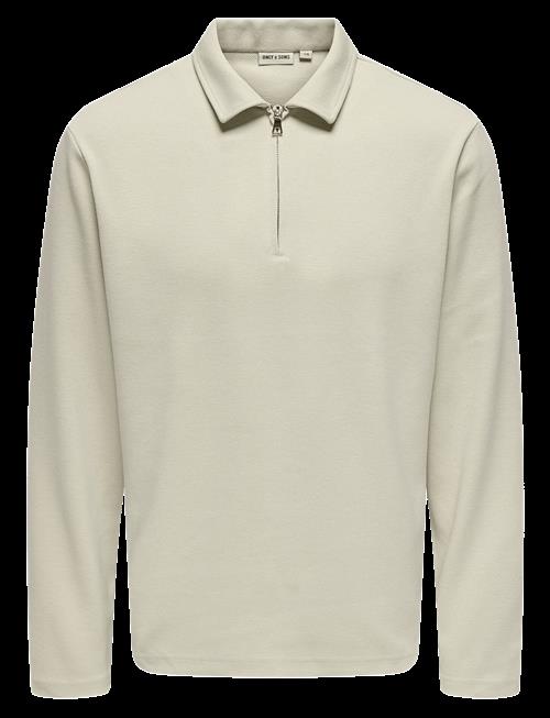 ONLY & SONS | Onsnewkodyl Reg Half Zip Polo Sweat Vd | XS