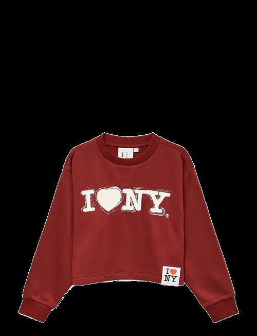 Vero Moda Girl | Vmnewyork Red Ls Short Sweat Jrs Girl | 158/164