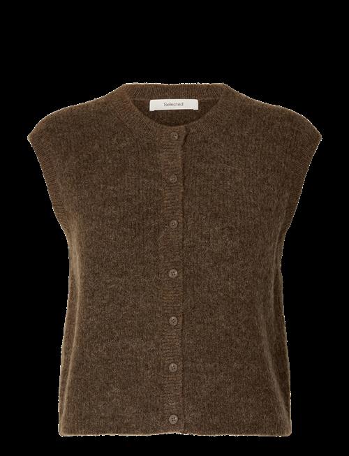 Selected | Slwlulu Sl Button O-Neck Vest Noos | S