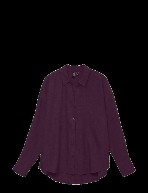 Vero Moda | Vmmelaney Queeny Ls Shirt Wvn Noos | M