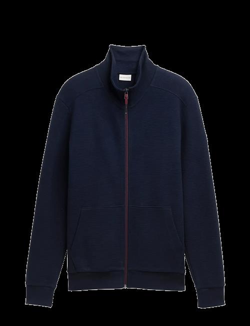 Tom Tailor | Structured Stand-Up Sweat Jacket | S