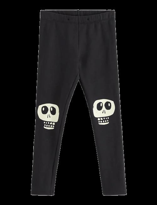 Lindex | Leggings Skull Knee Patch Glow | 98
