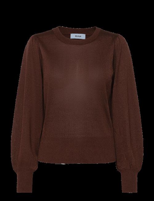 Minus | Msliva Metallic Long Sleeve Pullove | M