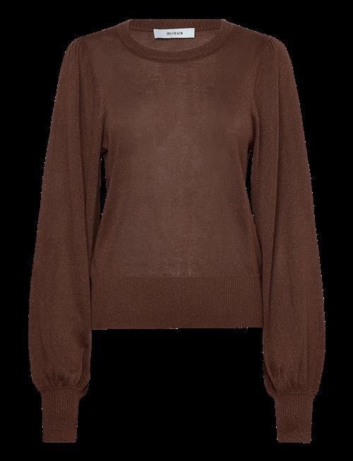 Minus | Msliva Metallic Long Sleeve Pullove | L
