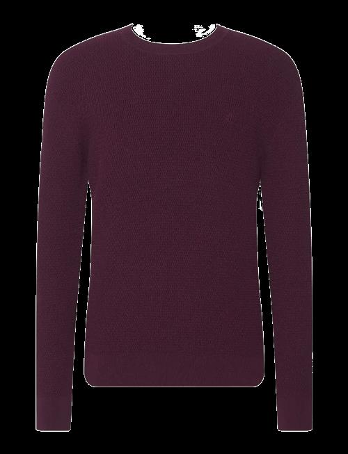 Calvin Klein | Ls Texture Cttn Crewnk Sweater 1 | XXL