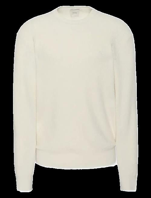 Calvin Klein | Ls Texture Cttn Crewnk Sweater 1 | XL