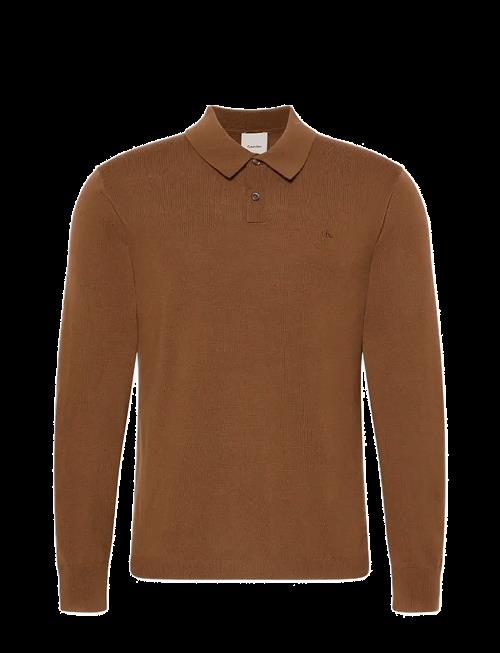 Calvin Klein | Ls 100 Merino Polo 14Gg | M