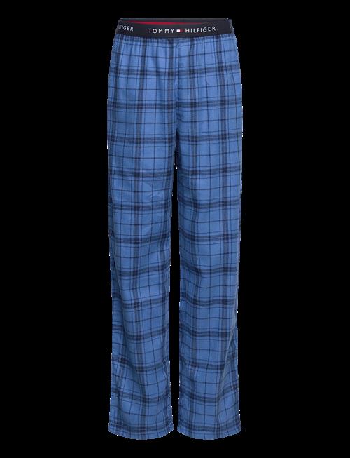 Tommy Hilfiger | Flannel Pants Blue Plaid | 128-140