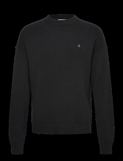 Calvin Klein Jeans | Ls Vertical Texture Cttn Crewnk | XXL