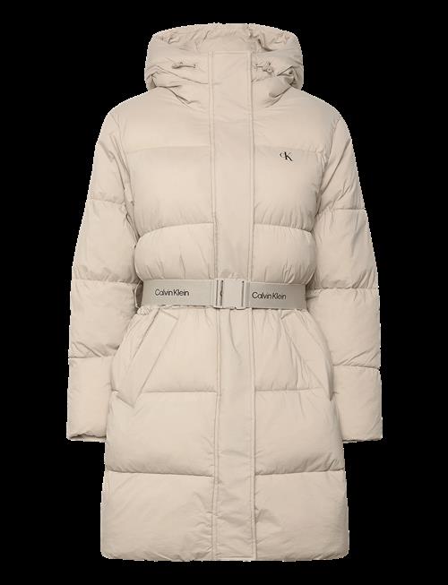 Calvin Klein Jeans | Belted Midweight Long Puffer | S