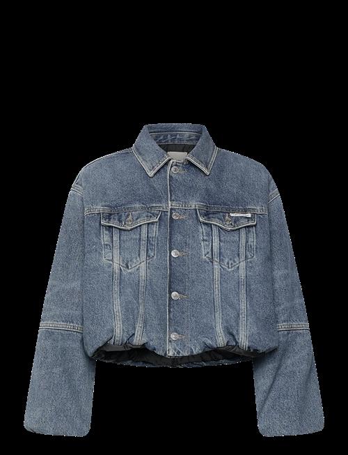 Calvin Klein Jeans | Denim Bubble Jacket Tinted Orcha | XXS