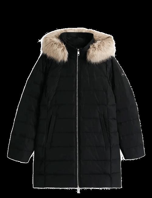 Tommy Hilfiger | Mw Down Slim Coat With Fur | XL