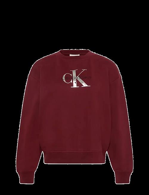 Calvin Klein Jeans | Ls Monologo Fr Terry Rlxd Crew | XS