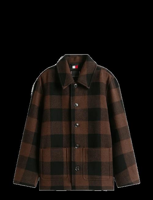 Tommy Hilfiger | Wool Dbl Face Check Chore Jkt | M