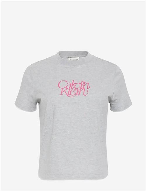 Calvin Klein Jeans | Ss Fitted Script Calvin Klein Te | S