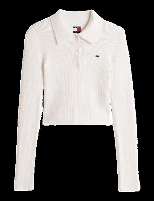 Tommy Jeans | Tjw Essential Polo Ls Sweater | S