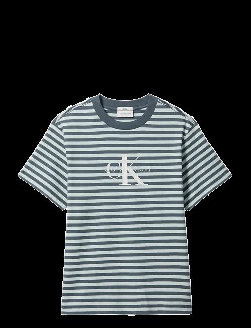 Calvin Klein Jeans | Ss 20S Stripe Jersey Monologo Cn | XS