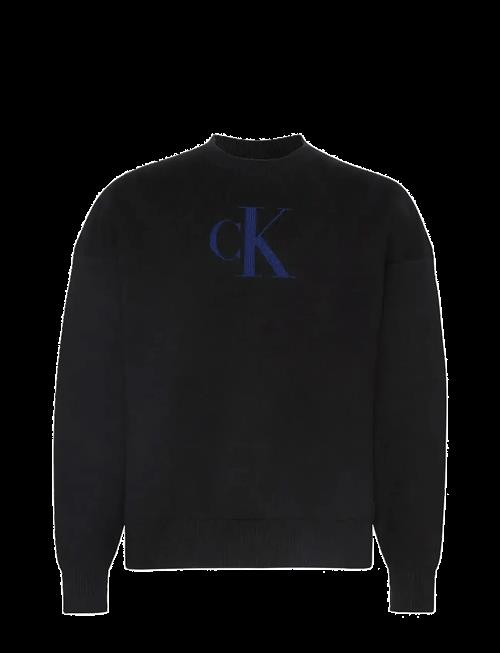 Calvin Klein Jeans | Ls Cttn Cashmere 3D Logo Crwnk S | XL