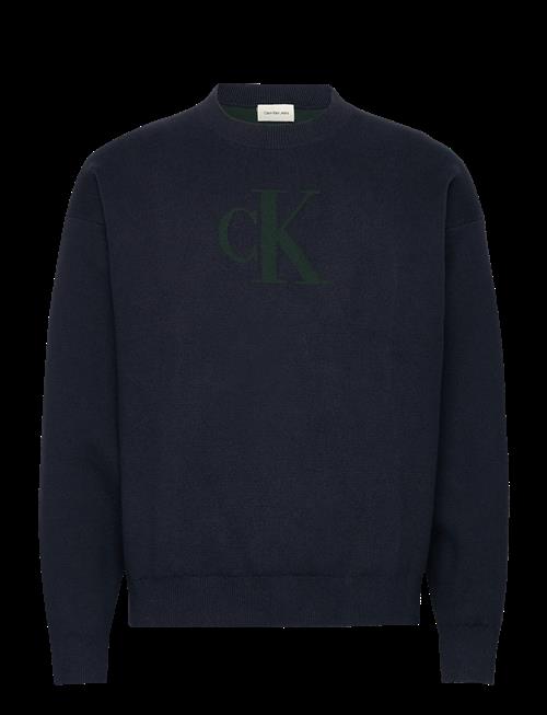 Calvin Klein Jeans | Ls Cttn Cashmere 3D Logo Crwnk S | M