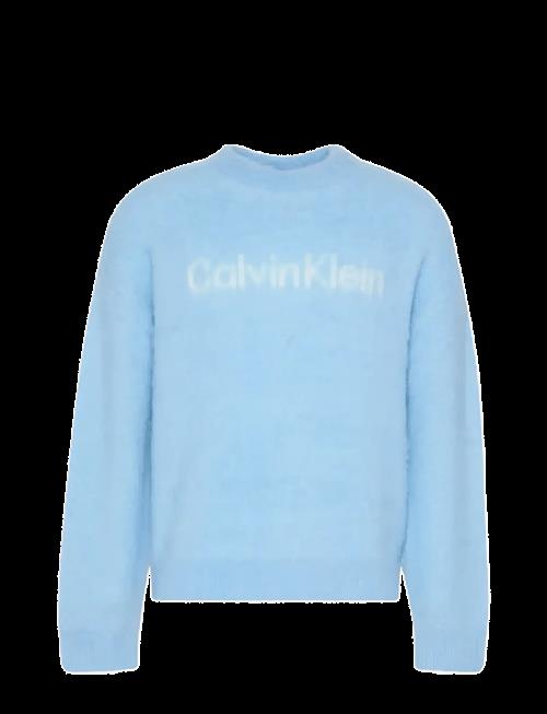 Calvin Klein Jeans | Ls Brushed Alpaca Logo Swtr 5Gg | S