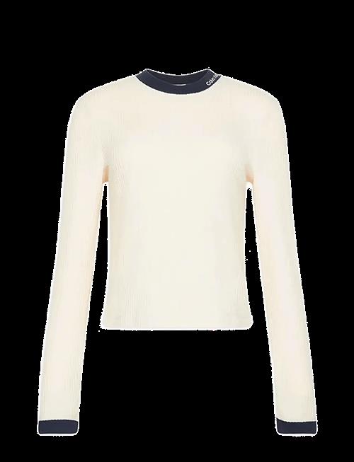 Calvin Klein Jeans | Ls Waffle Tee | S