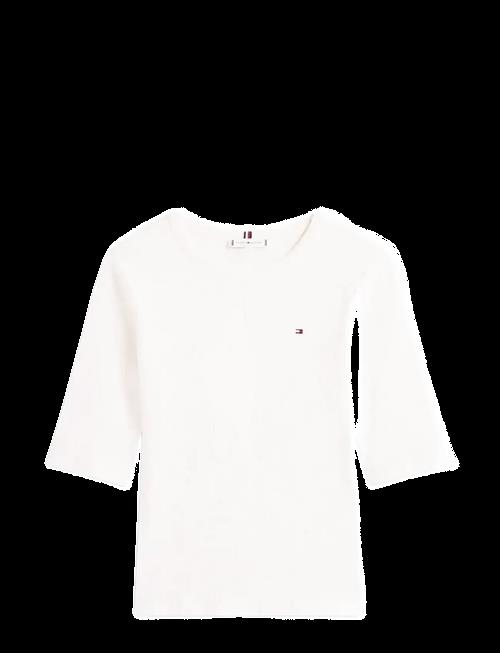 Tommy Hilfiger | Slim 5X2 Rib C-Nk 1/2 Slv | XL