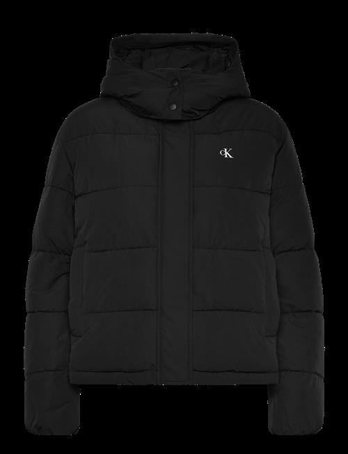 Calvin Klein Jeans | Matte Monologo Mw Short Puffer | XS