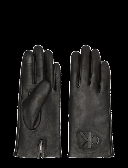 Calvin Klein | Raised Ck Leather Glove | S/M
