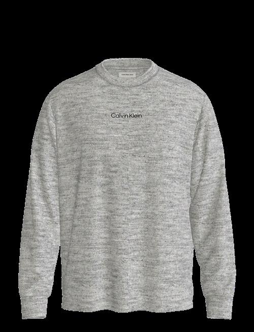 Calvin Klein | Ls Rlxd Standard Logo Crewnk Tee | XXL