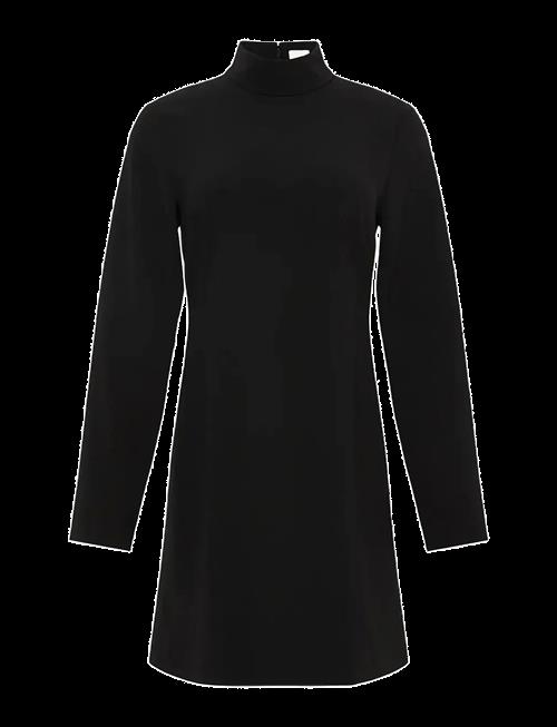 Calvin Klein | Crepe Ls Turtleneck Mini Dress | 42