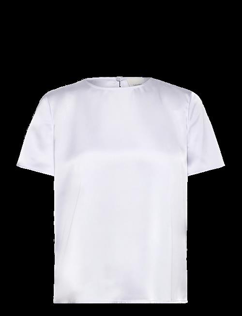 Calvin Klein | Matte Shine Satin Ss Shell Top | XL