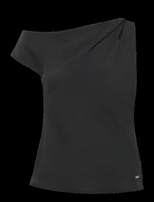 Calvin Klein | Crepe One Shoulder Top | 42