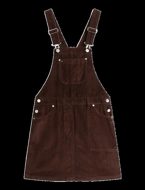 Tommy Jeans | Tjw Script Cord Dungarees Dress | S