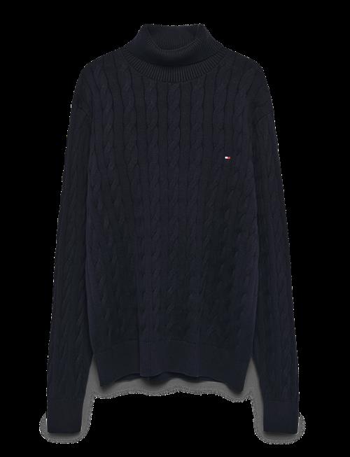 Tommy Hilfiger | Classic Cotton Cable Roll Neck | L