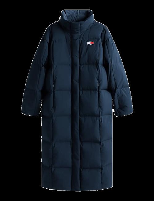 Tommy Jeans | Tjw Alaska Grid Dwn Mxi Coat Ext | S