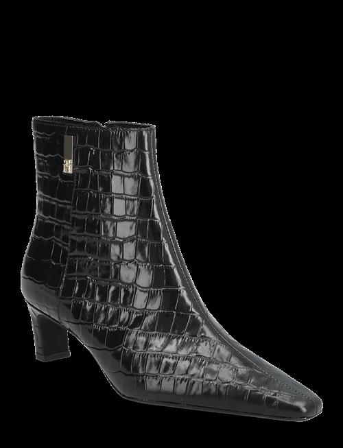 Tommy Hilfiger | Th Square Toe Croc Kitten Bootie | 36