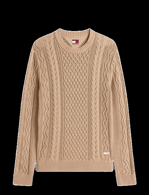 Tommy Jeans | Tjm Slm Badge Cable Knit Sweater | XL