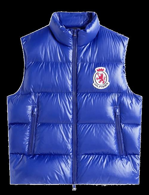 Tommy Hilfiger | Rwb Crest Shiny Down Vest | L