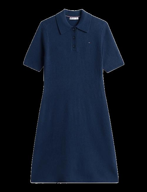Tommy Hilfiger | Soft Wool Half Sl F&F Polo Dress | XXL