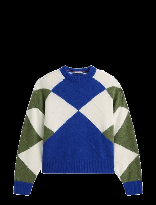 Tommy Hilfiger | Alpaca Blend Argyle C-Nk Ls Swt | M/L