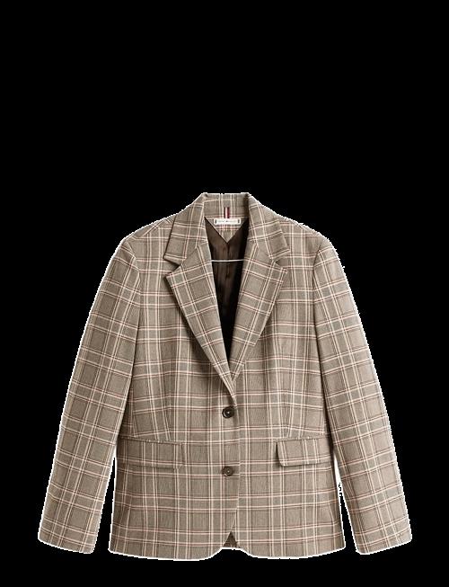Tommy Hilfiger | Core Check Reg Straight Blazer | 44